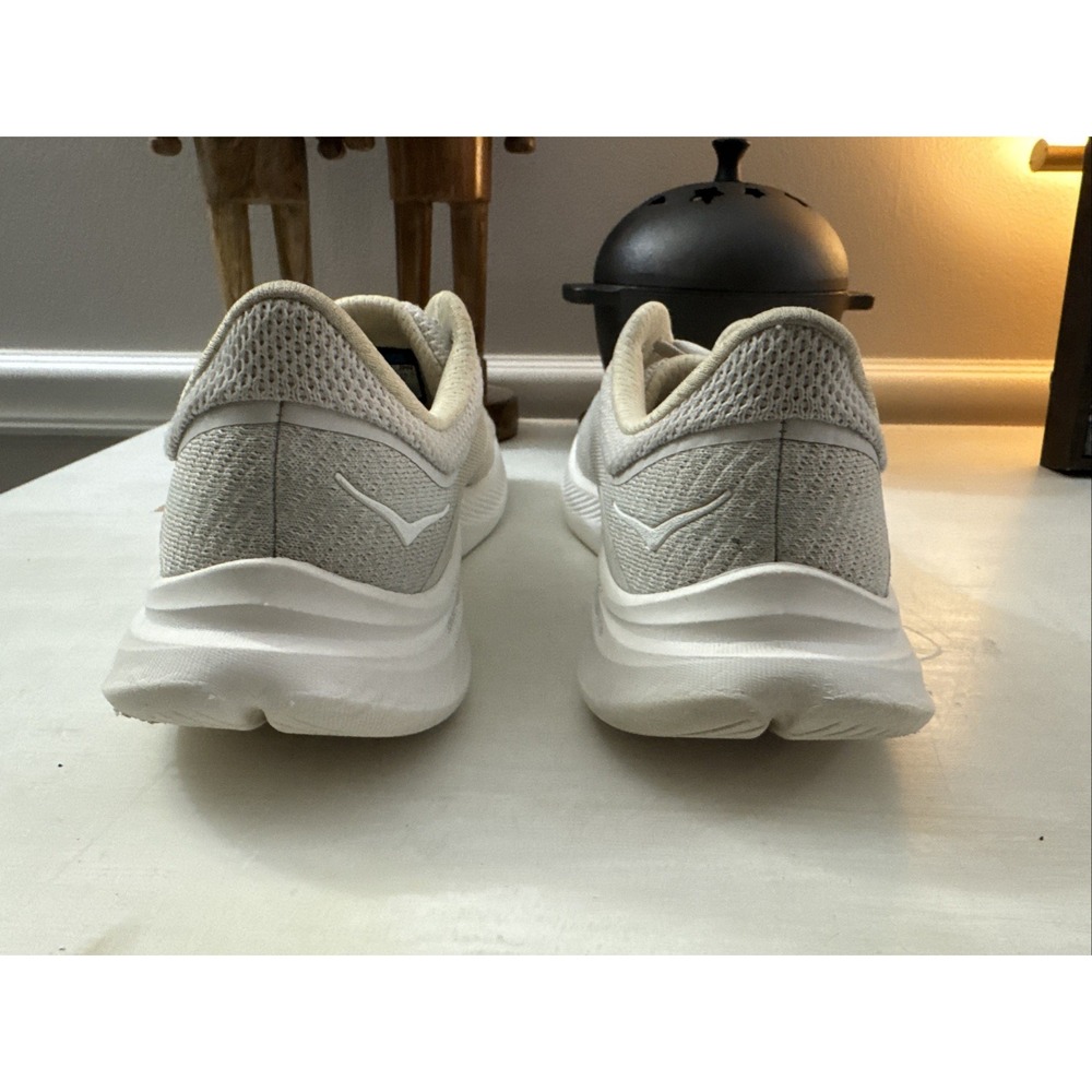 Hoka Solimar Womens US 9.5‎ B Nimbus Cloud Shortbread Athletic Sneakers Lace-Up - Picture 3 of 16